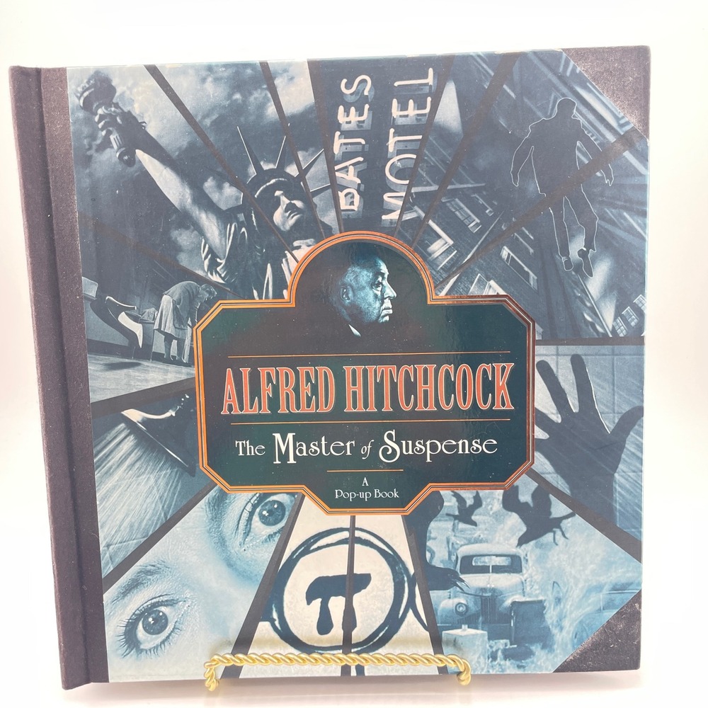 Alfred Hitchcock The Master of Suspense Pop-Up Book 2006 First Edition 3D Art